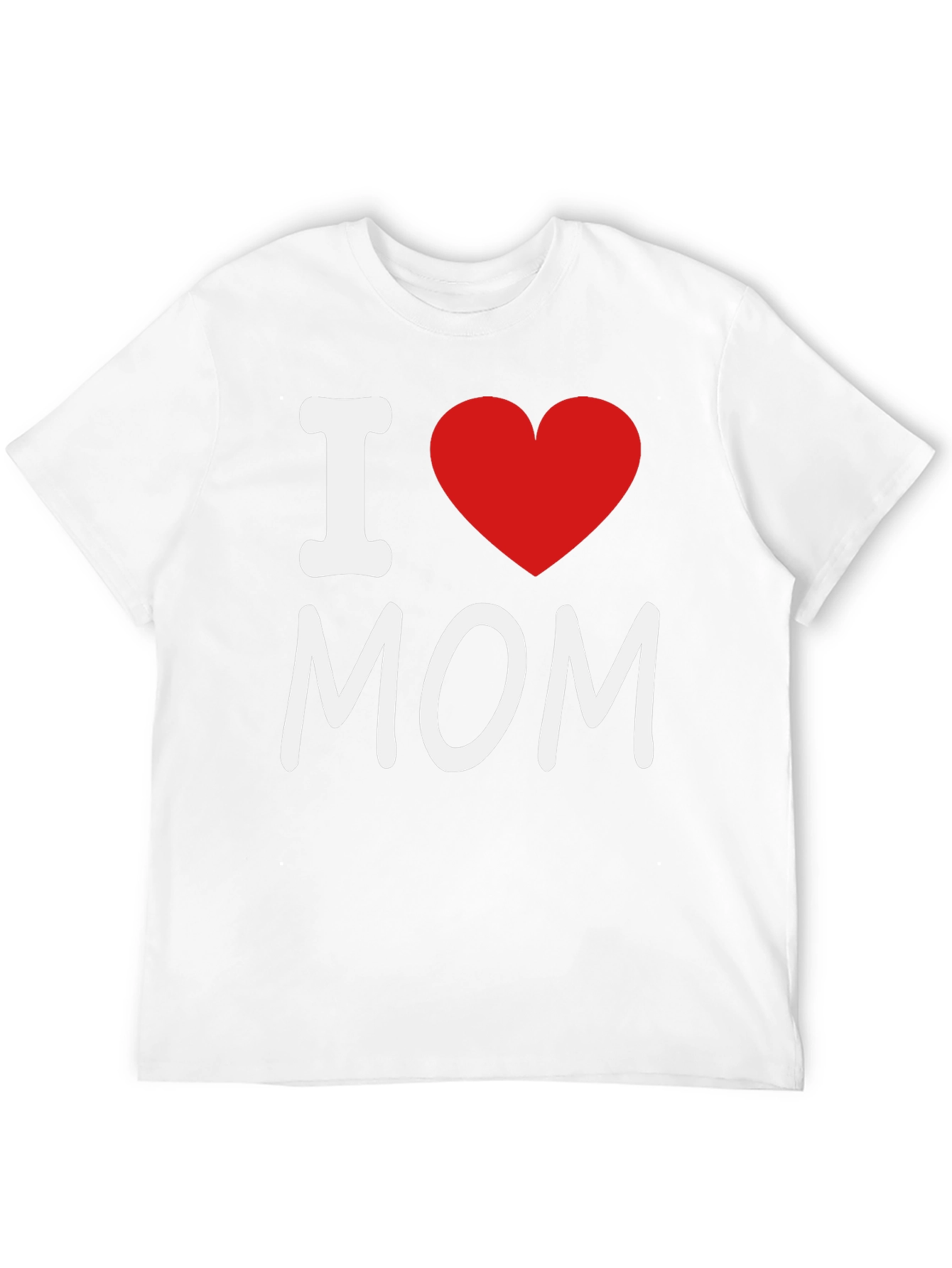 I Heart Mom Black T-Shirt