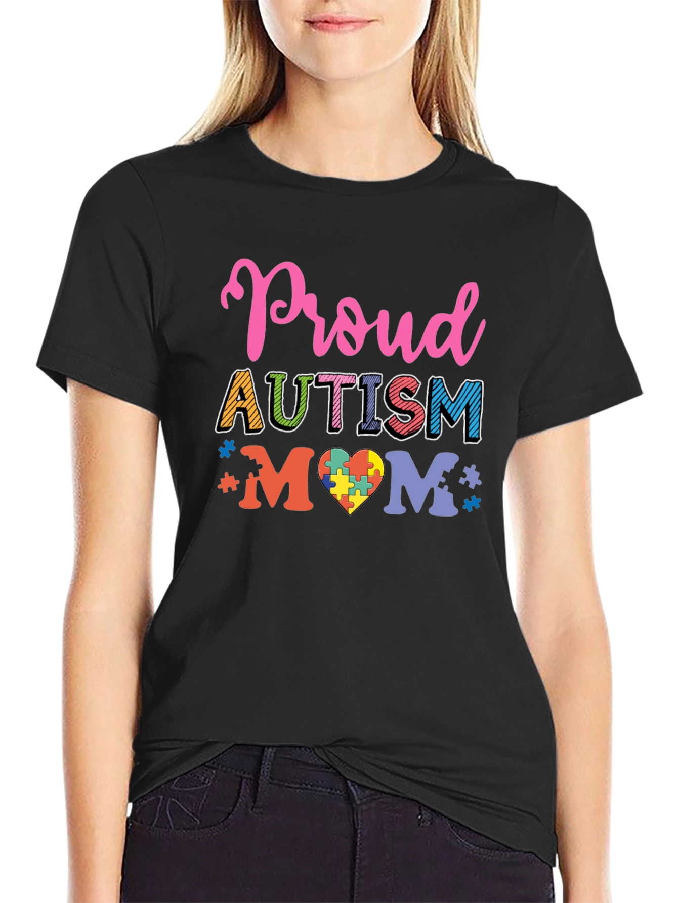 Proud Autism Mom T-Shirt - Awareness Tee