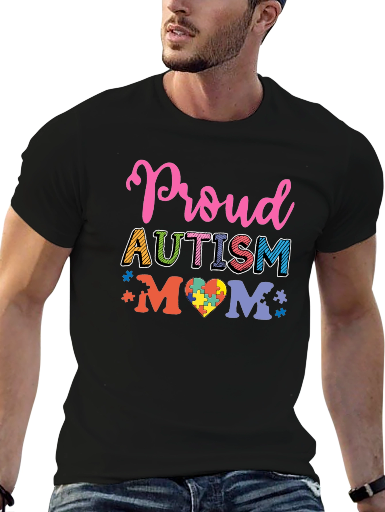 Proud Autism Mom T-Shirt - Awareness Tee