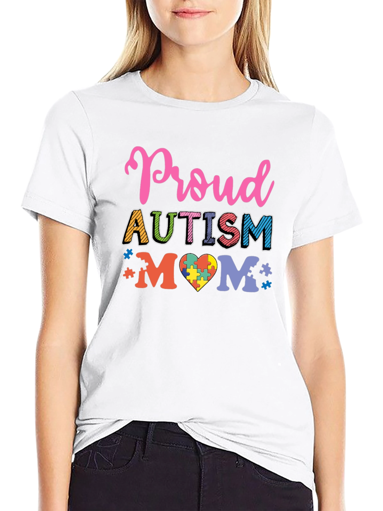 Proud Autism Mom T-Shirt - Awareness Tee