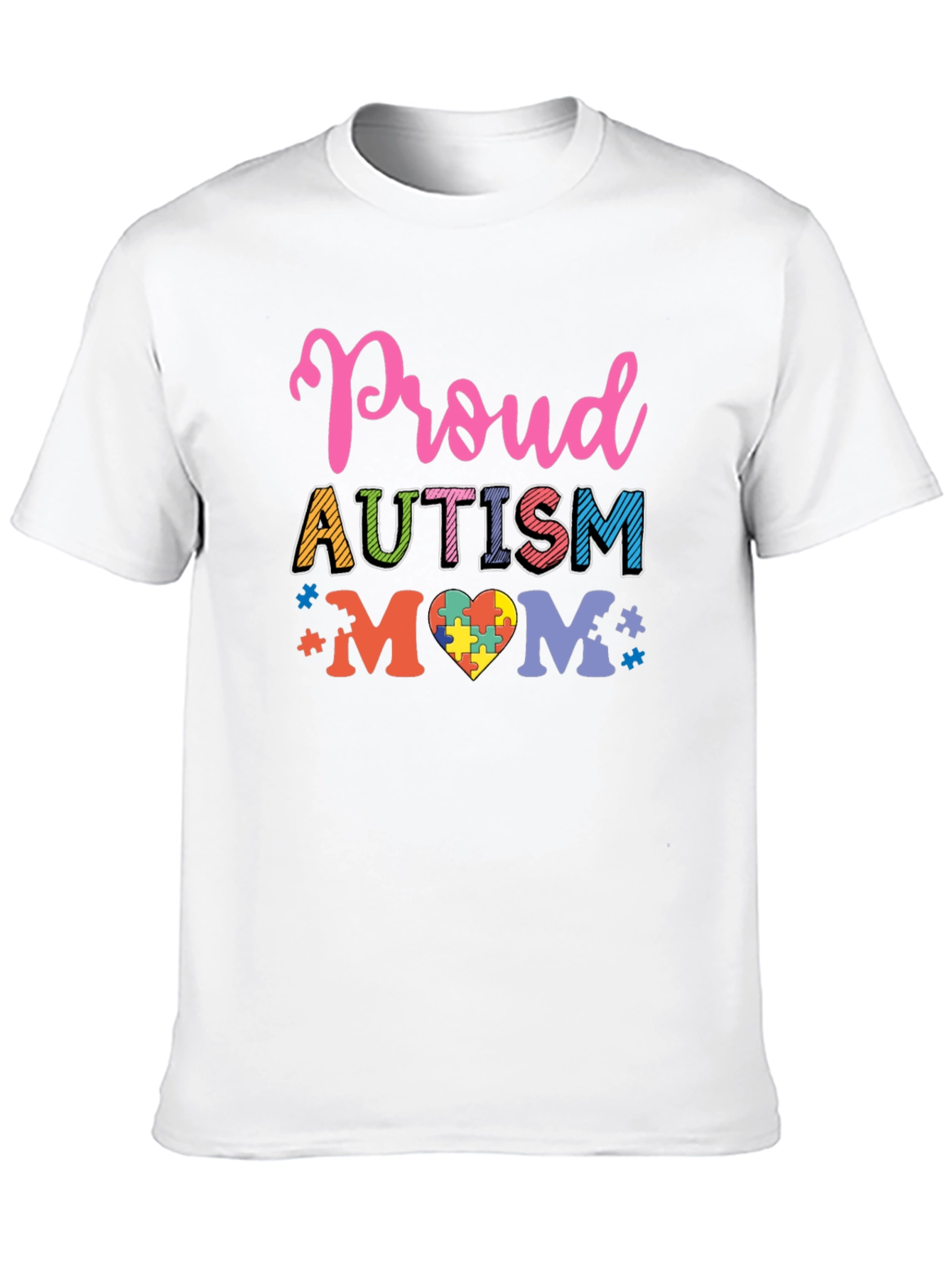 Proud Autism Mom T-Shirt - Awareness Tee