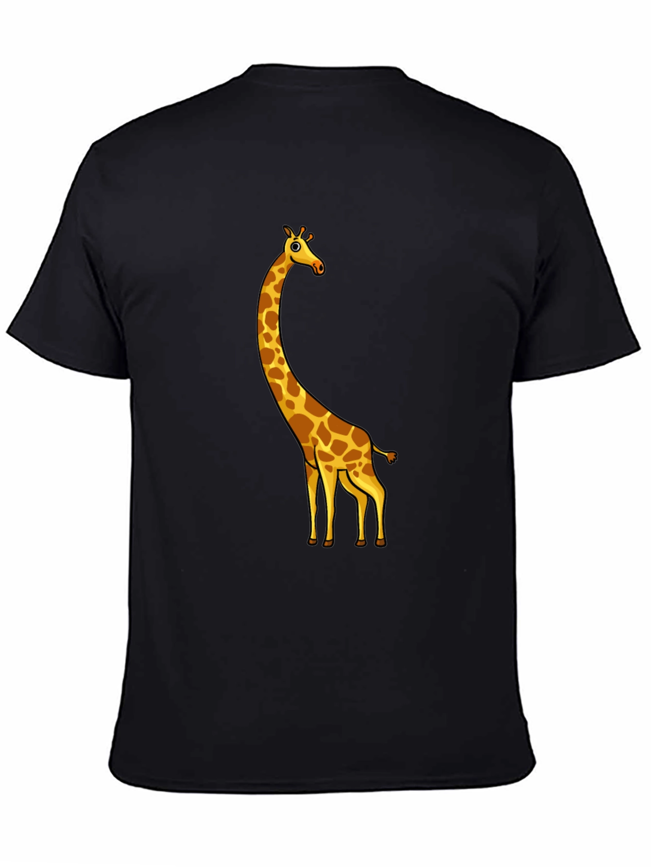 Giraffe Graphic Tee - Black