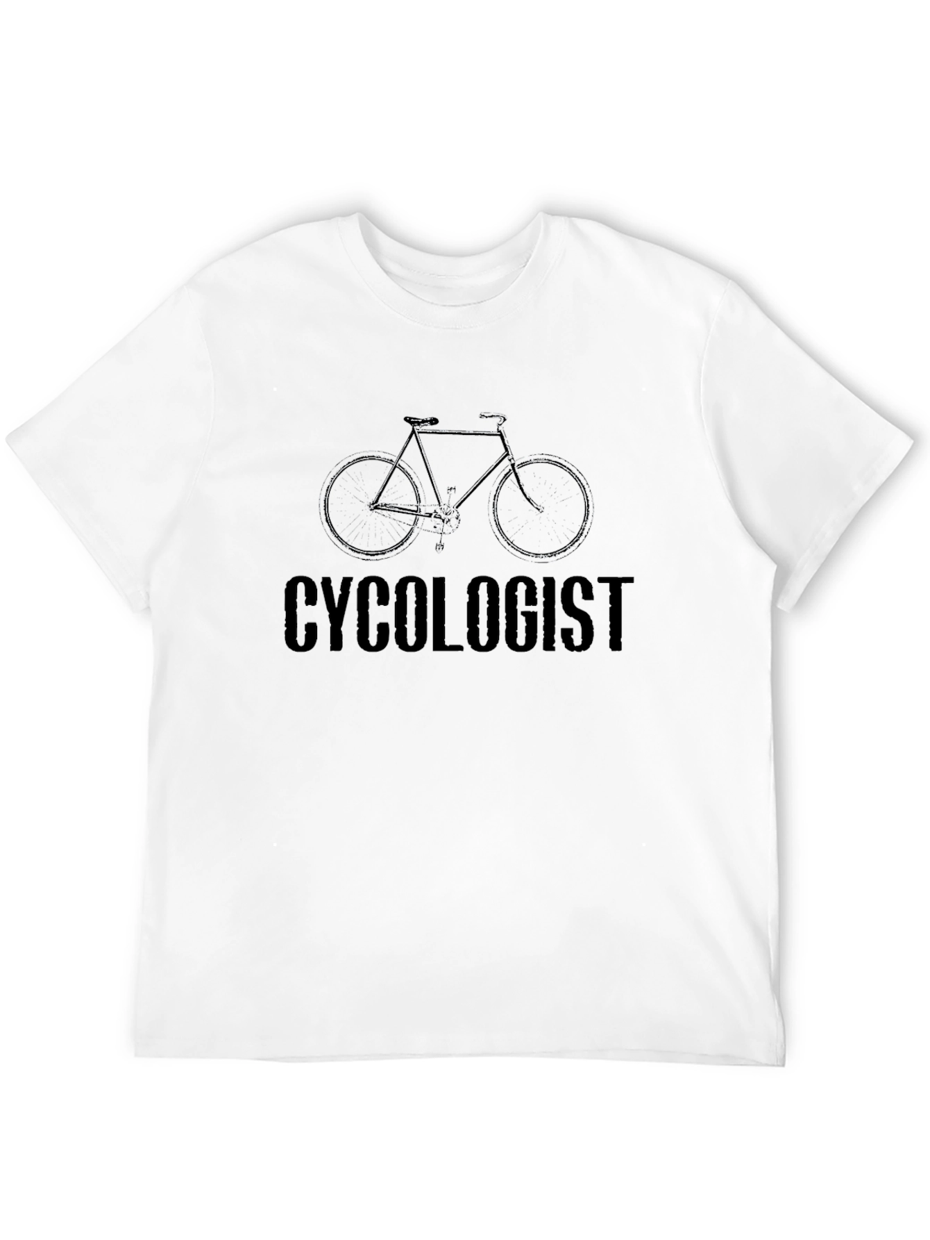 Cyclologist Bicycle T-Shirt - Cycling Enthusiast Tee