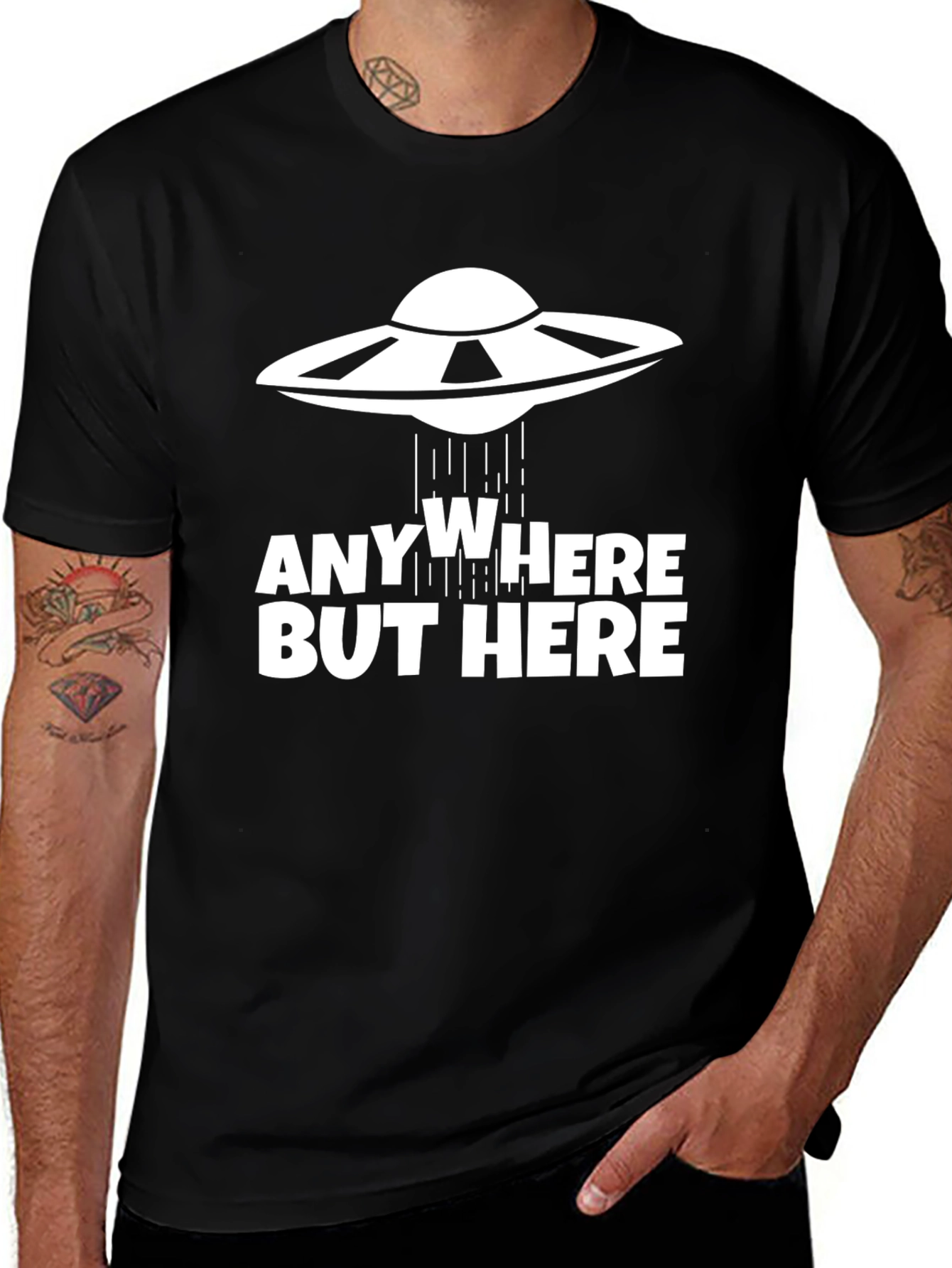 Anywhere But Here UFO T-Shirt