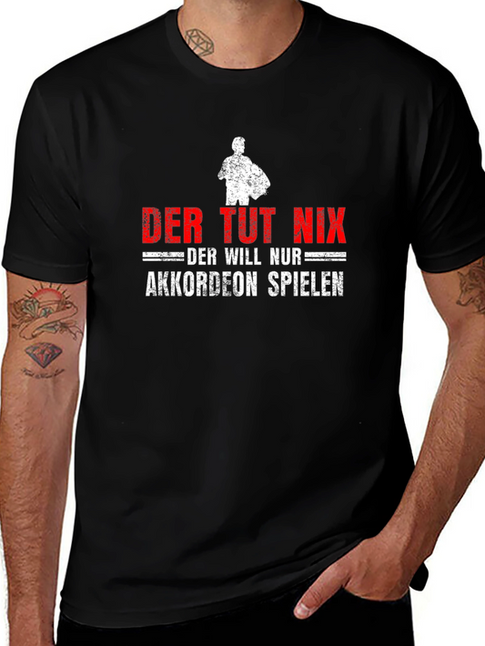 Der Tut Nix Accordion T-Shirt