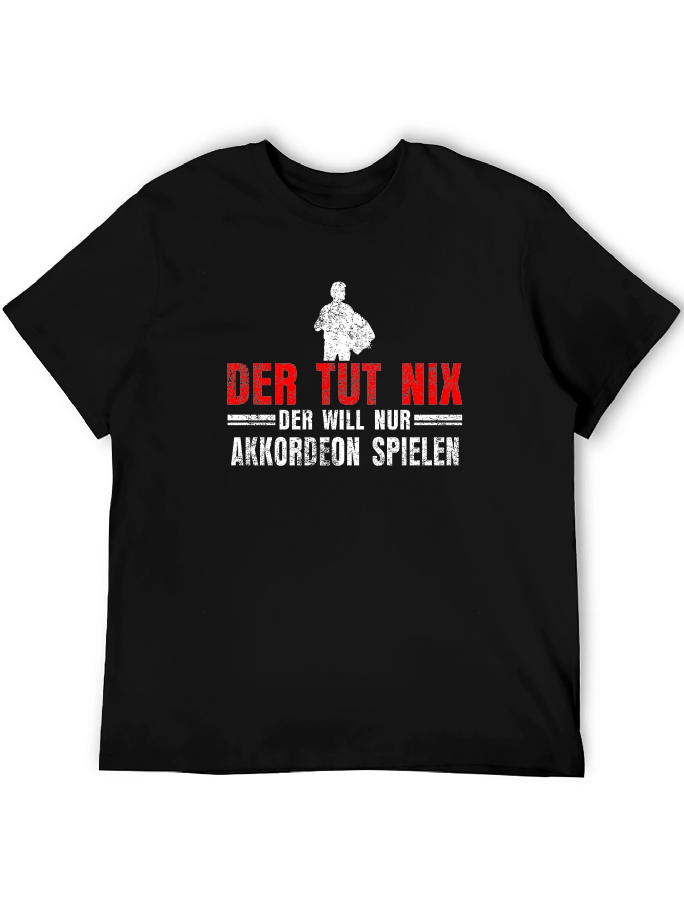 Der Tut Nix Accordion T-Shirt