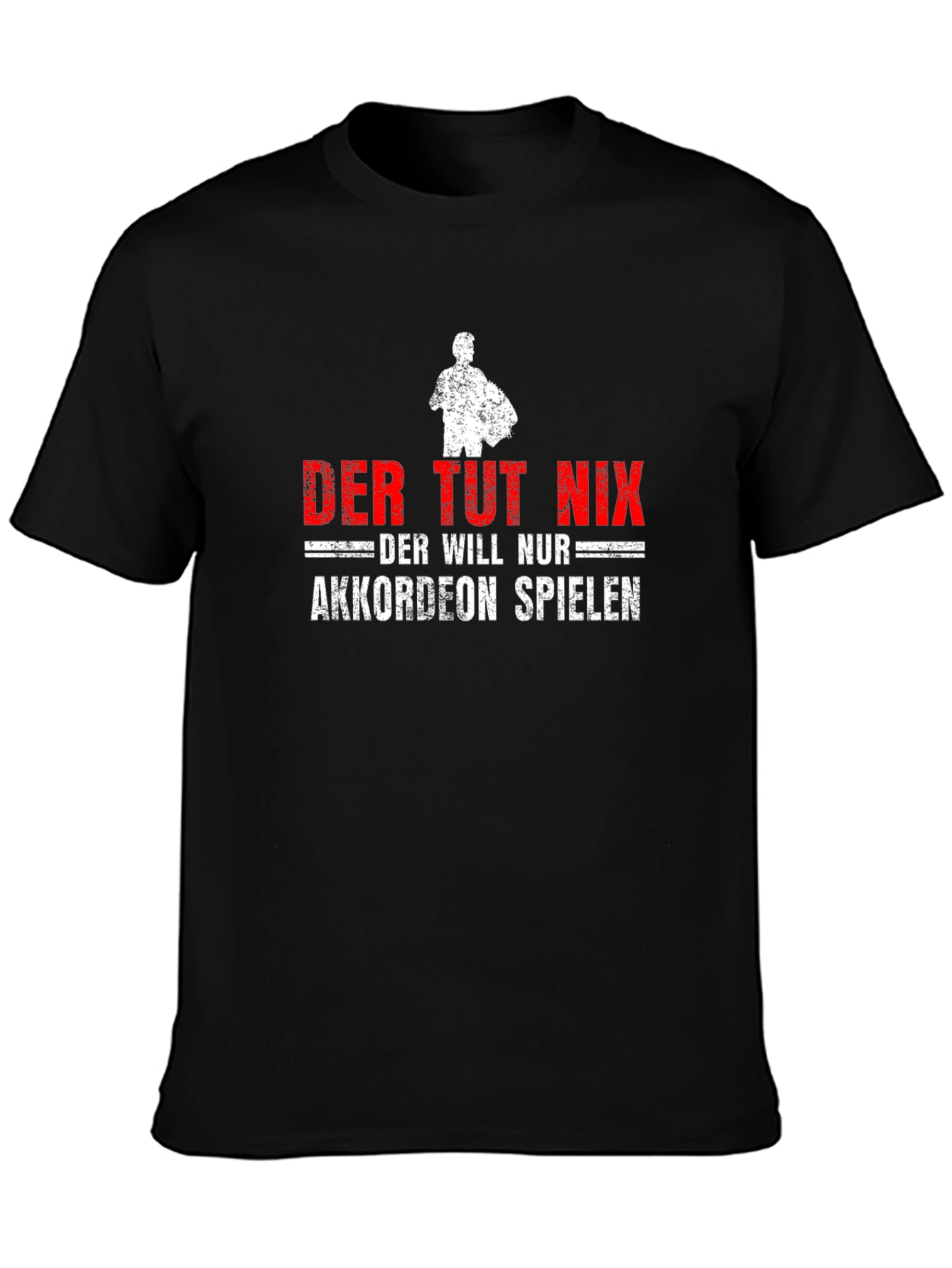 Der Tut Nix Accordion T-Shirt