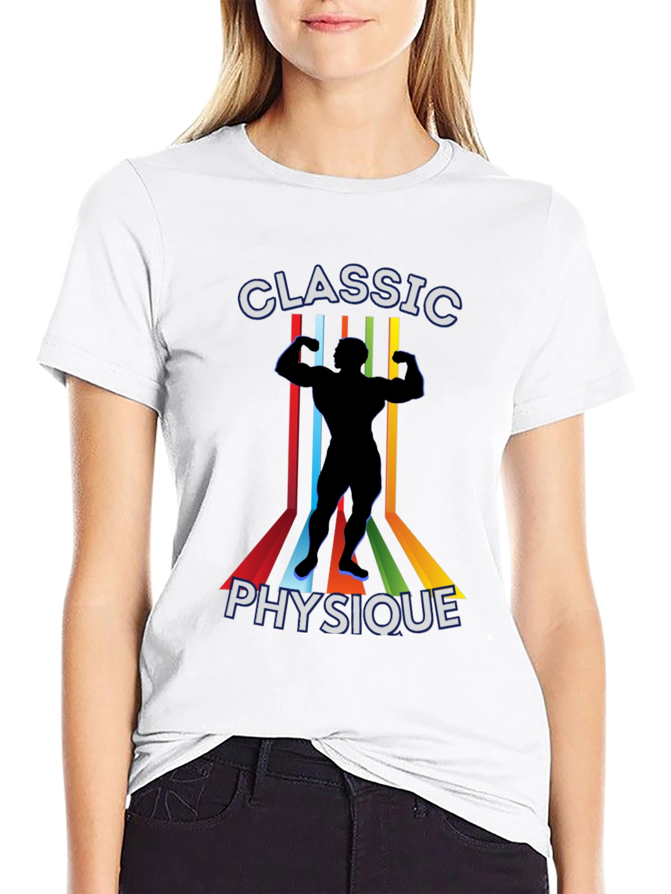 Classic Physique T-Shirt - Bodybuilding Retro Style