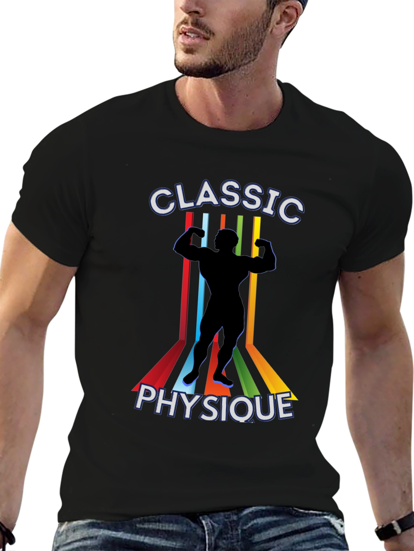 Classic Physique T-Shirt - Bodybuilding Retro Style