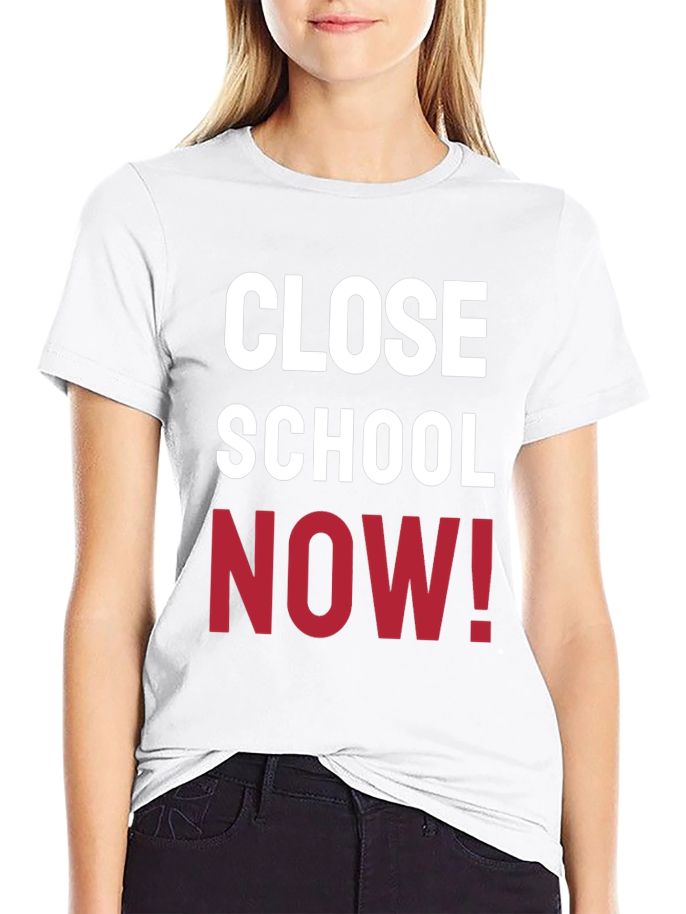 Close School Now! Graphic T-Shirt