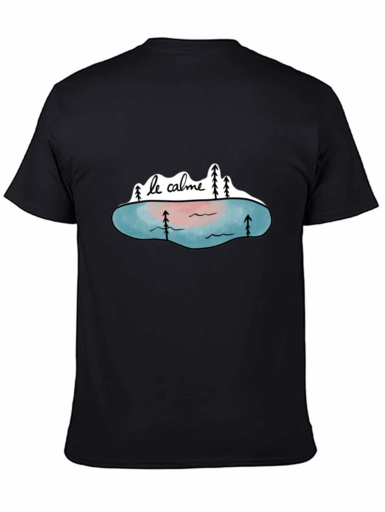 Le Calme Graphic Tee - Nature & Tranquility
