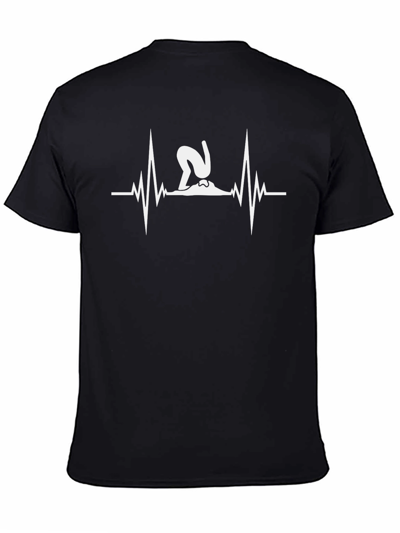 Yoga Pose Heartbeat T-Shirt