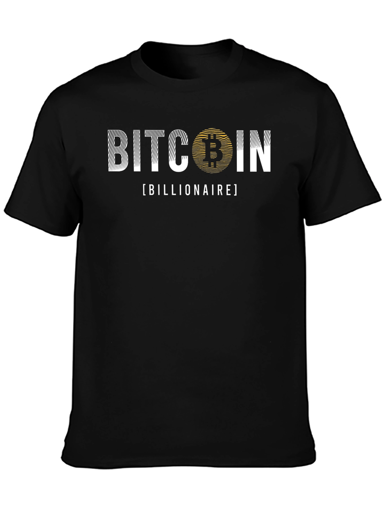 Bitcoin Billionaire Graphic T-Shirt - Black