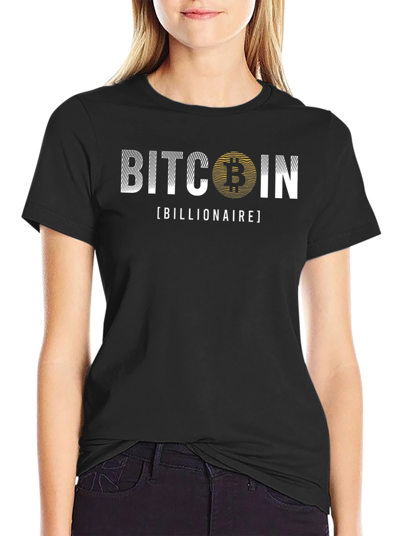 Bitcoin Billionaire Graphic T-Shirt - Black