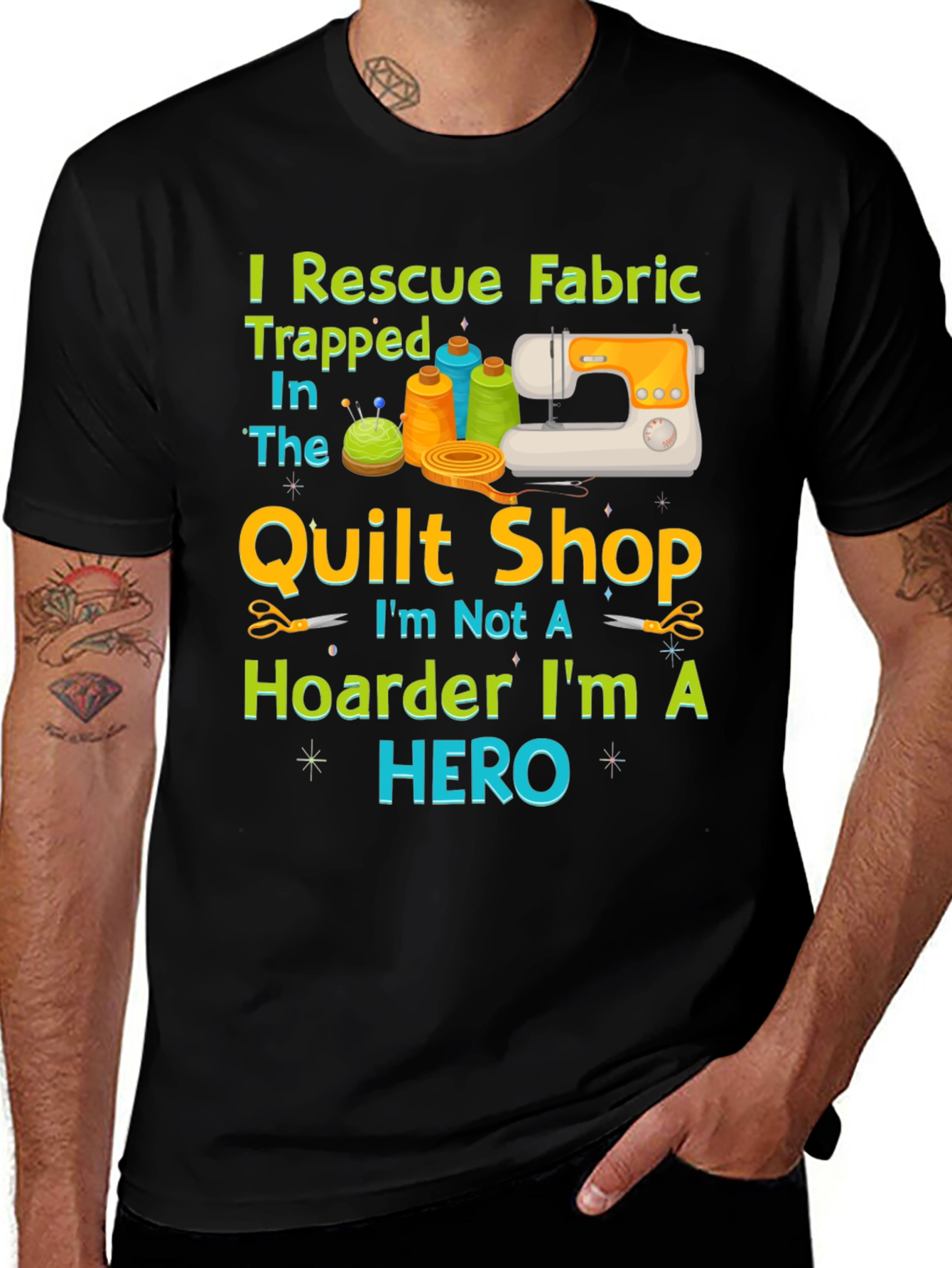 I Rescue Fabric T-Shirt