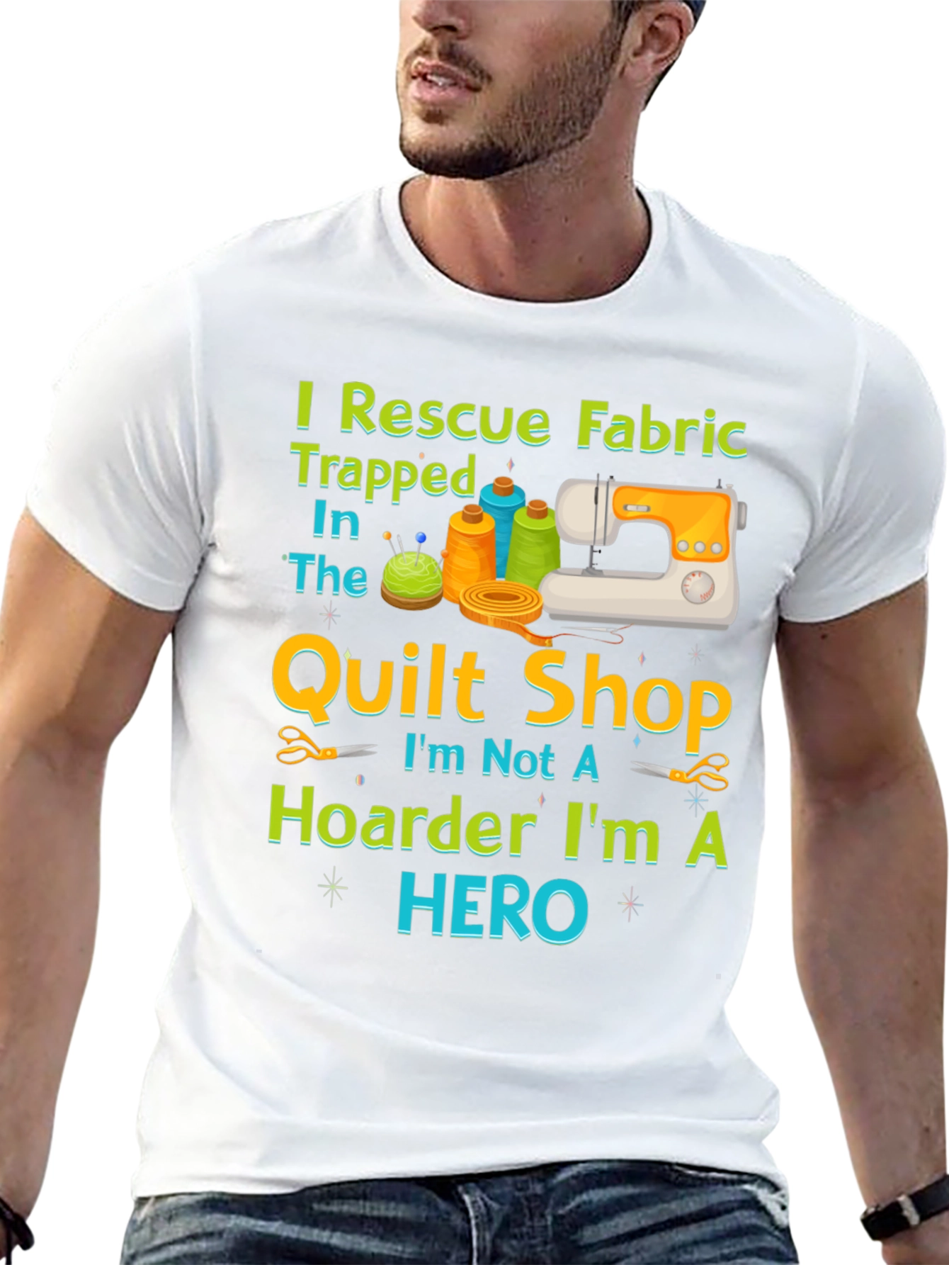 I Rescue Fabric T-Shirt