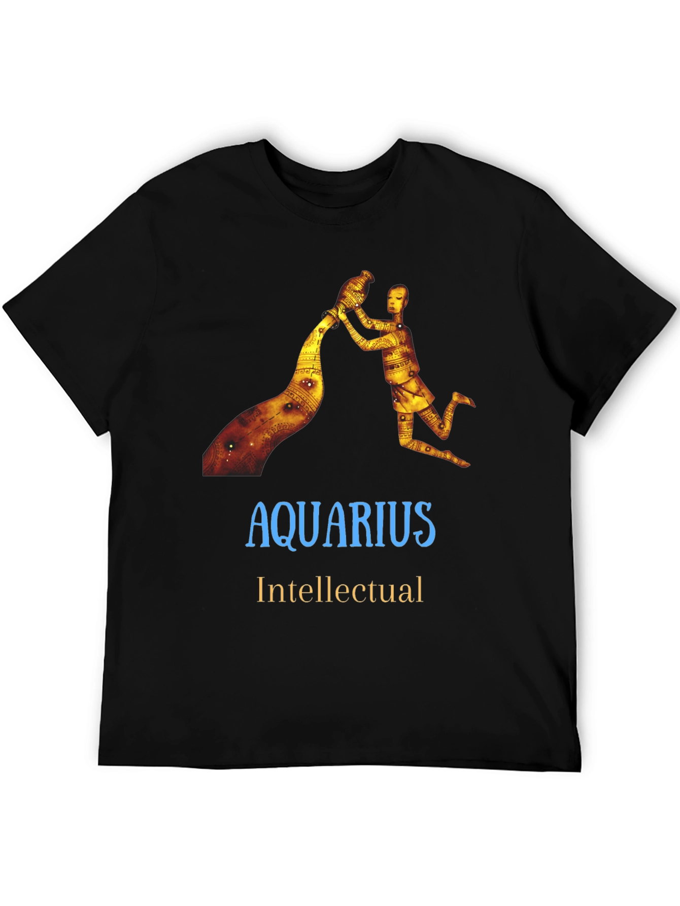 Aquarius Intellectual T-Shirt - Zodiac Sign Tee