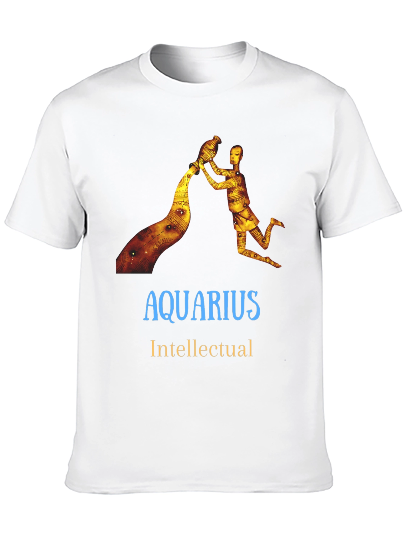 Aquarius Intellectual T-Shirt - Zodiac Sign Tee