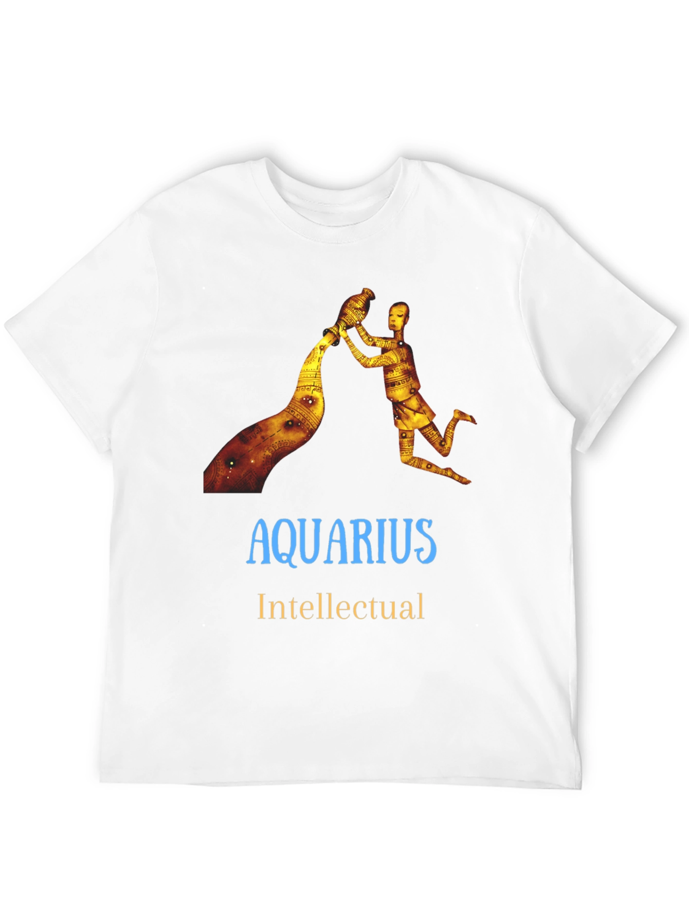 Aquarius Intellectual T-Shirt - Zodiac Sign Tee