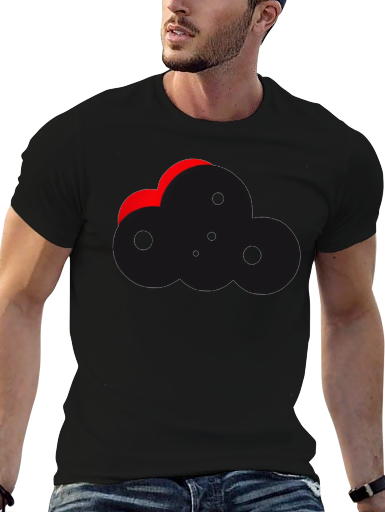 Akatsuki Cloud Graphic T-Shirt - Anime Inspired