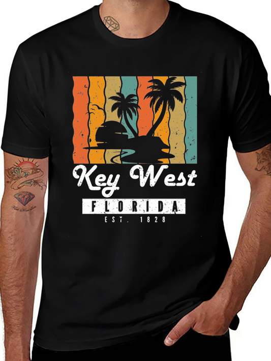 Key West Florida Retro T-Shirt