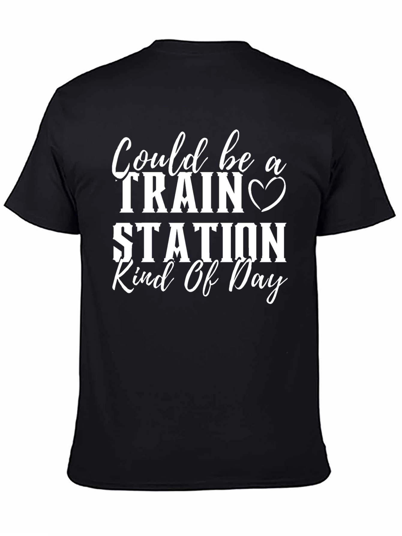 Train Station Kind Of Day Graphic Tee