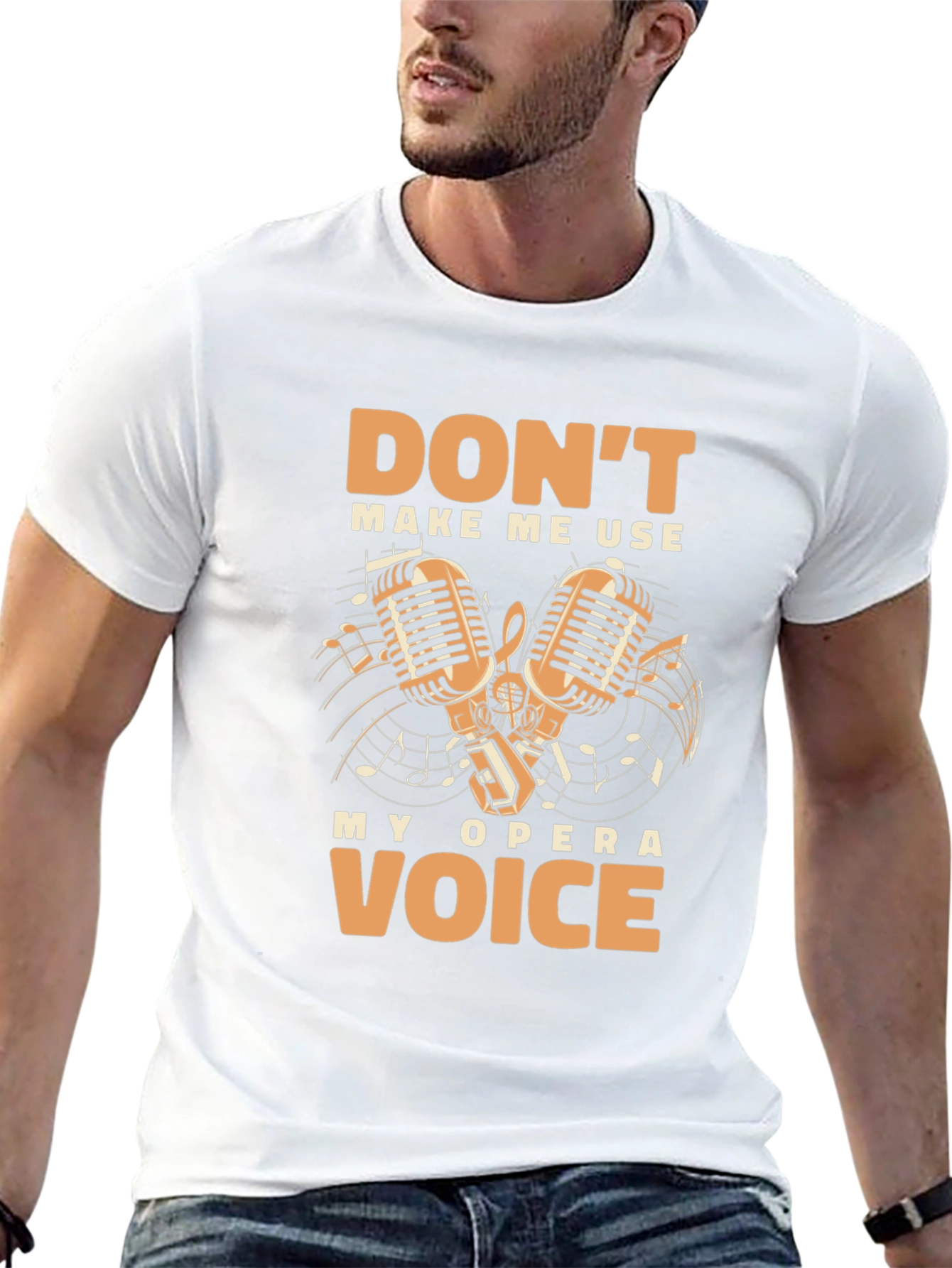 Opera Voice Graphic T-Shirt - Funny Music Lover Tee