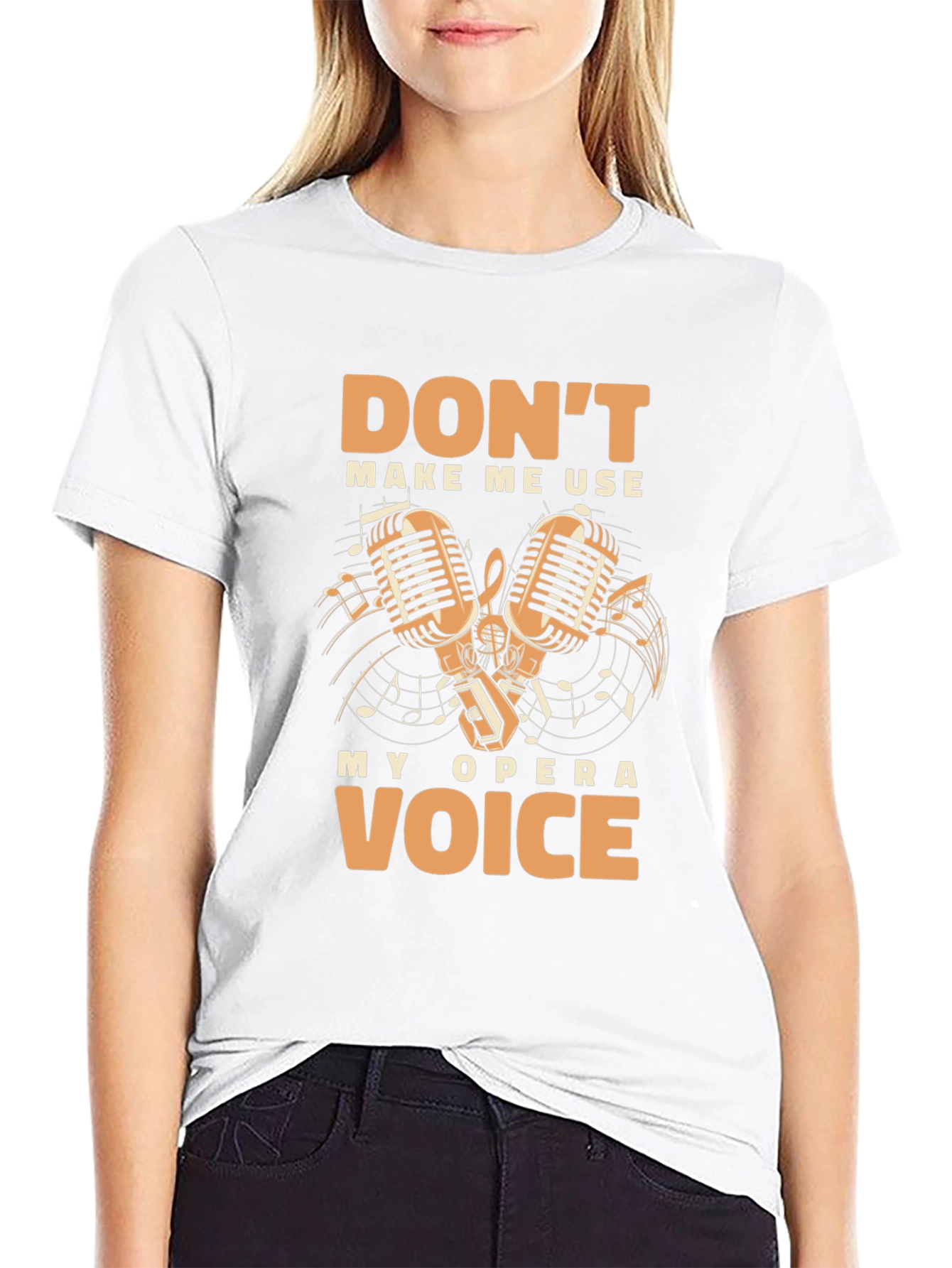 Opera Voice Graphic T-Shirt - Funny Music Lover Tee