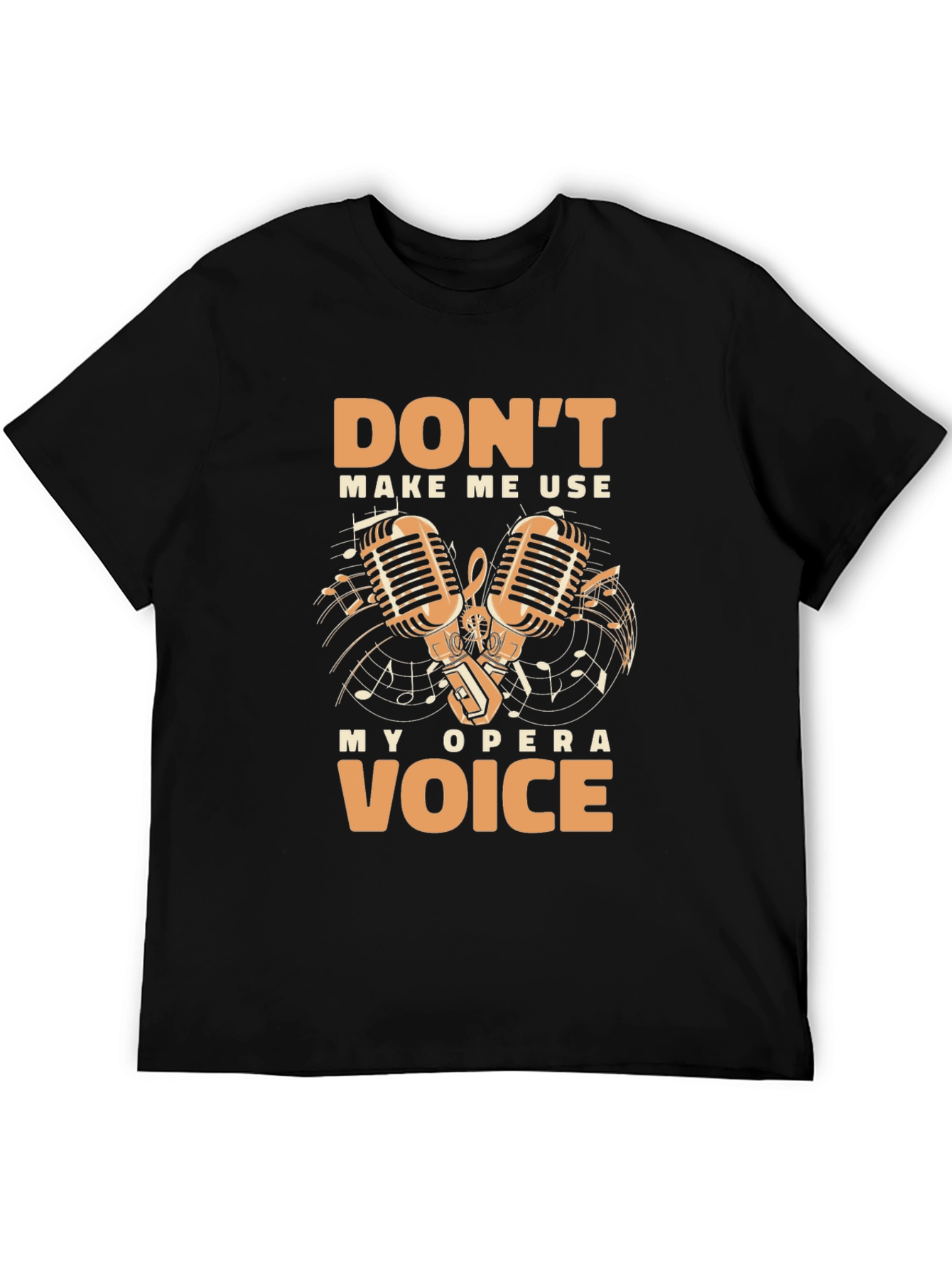 Opera Voice Graphic T-Shirt - Funny Music Lover Tee