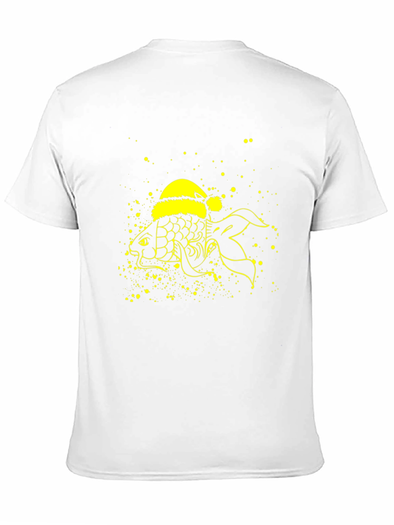 Festive Fish T-Shirt - Holiday Novelty Tee