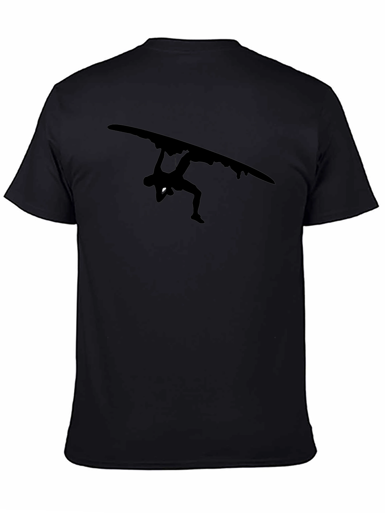 Hang Glider Black Graphic Tee