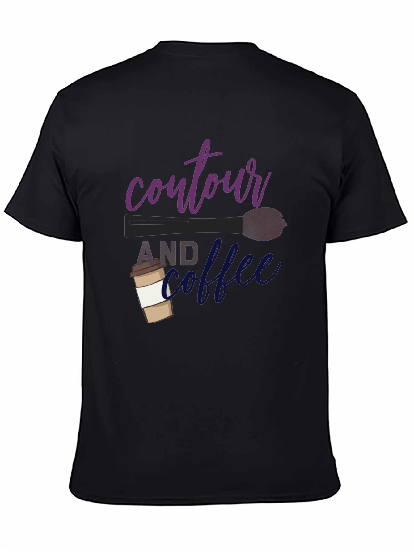 Contour & Coffee Graphic Tee - Stylish Comfort