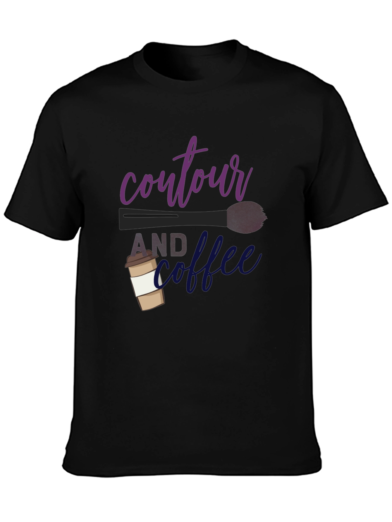 Contour & Coffee Graphic Tee - Stylish Comfort
