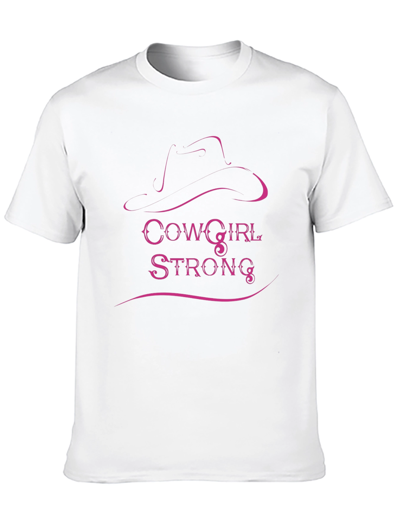 Cowgirl Strong Graphic Tee - Black