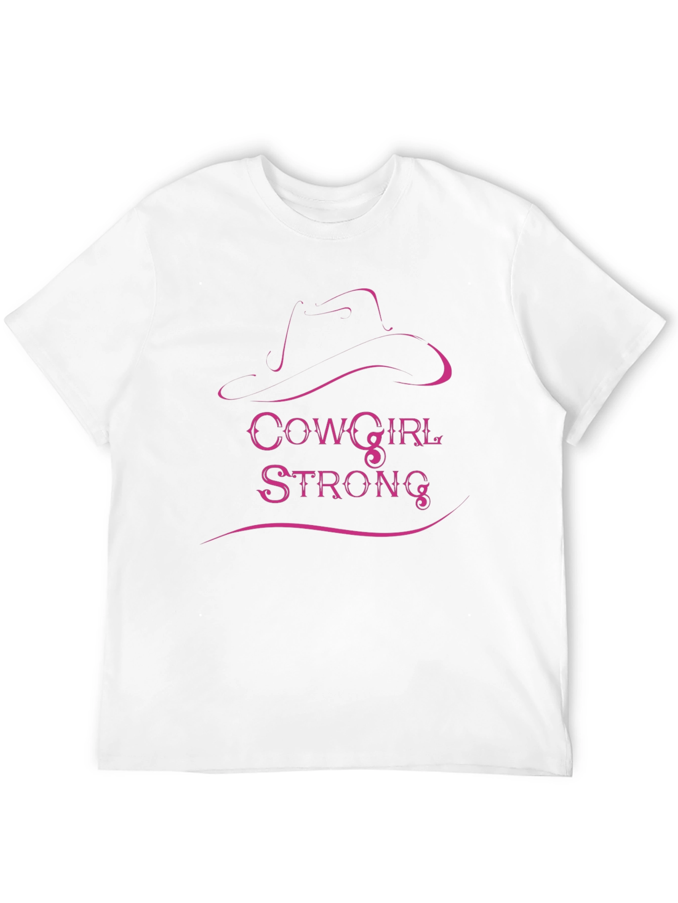 Cowgirl Strong Graphic Tee - Black