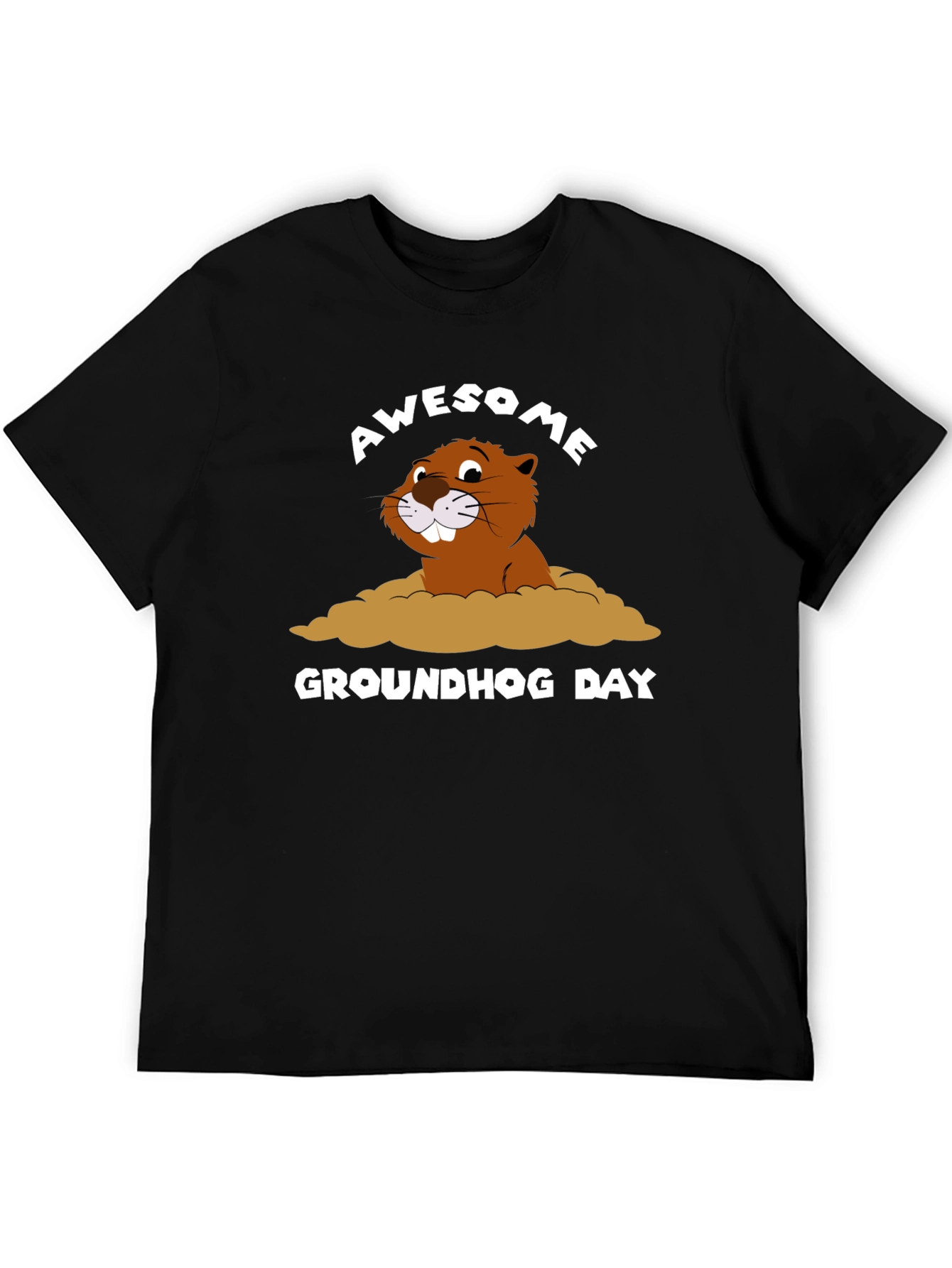 Awesome Groundhog Day T-Shirt