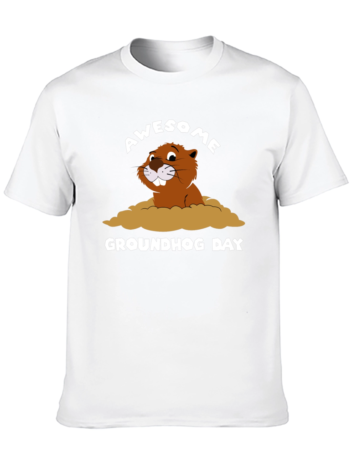 Awesome Groundhog Day T-Shirt