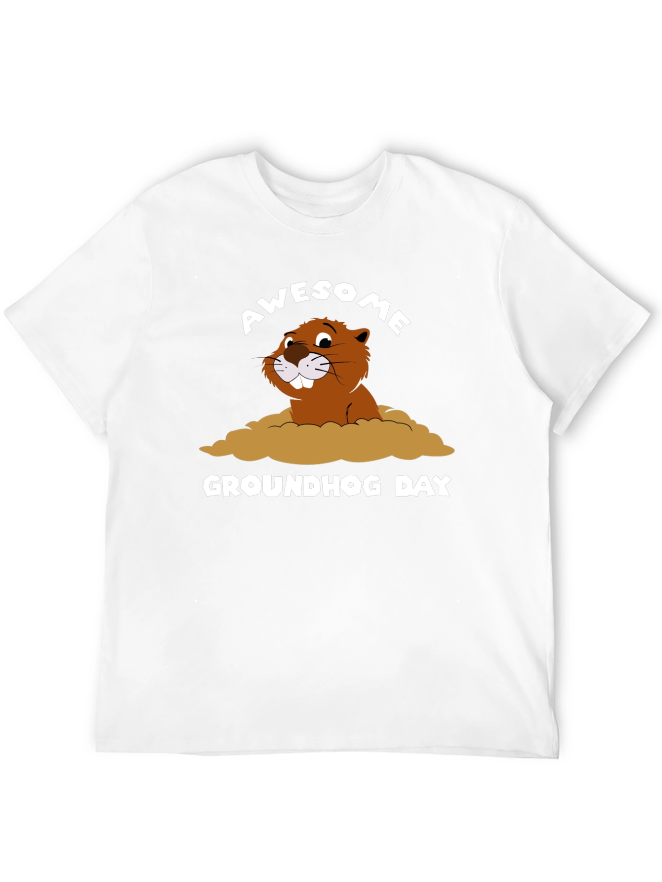 Awesome Groundhog Day T-Shirt