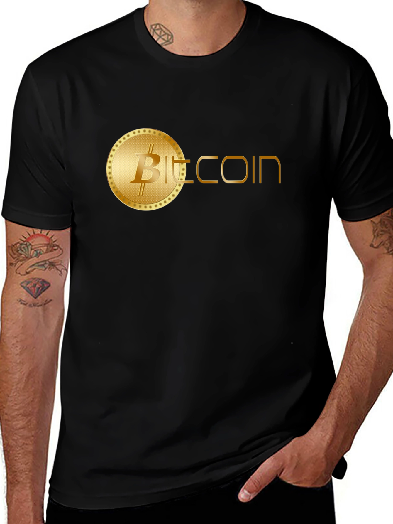 Bitcoin Graphic Tee - Crypto Enthusiast Shirt