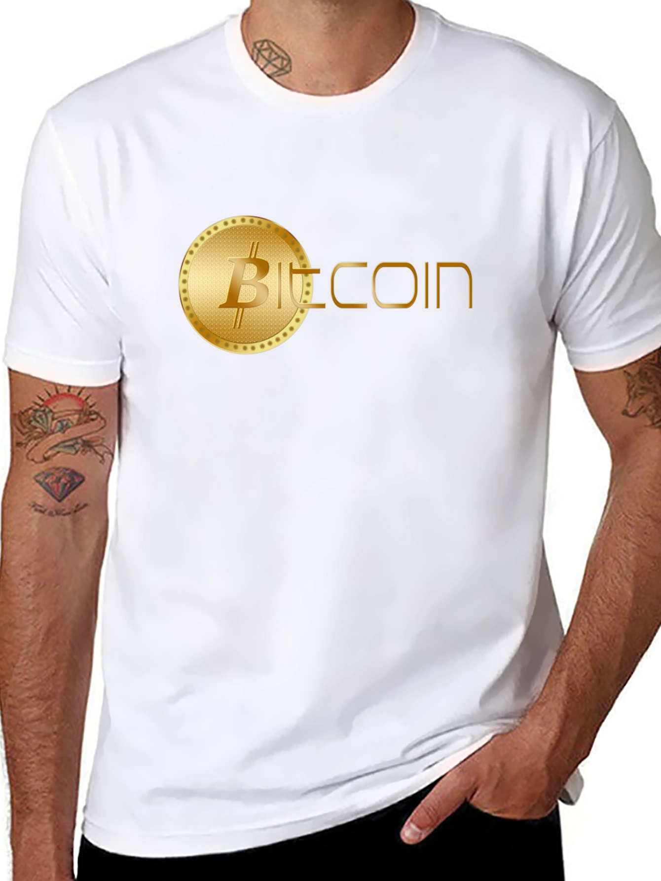 Bitcoin Graphic Tee - Crypto Enthusiast Shirt