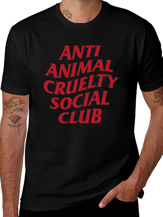 Anti Animal Cruelty Graphic Tee - Social Club