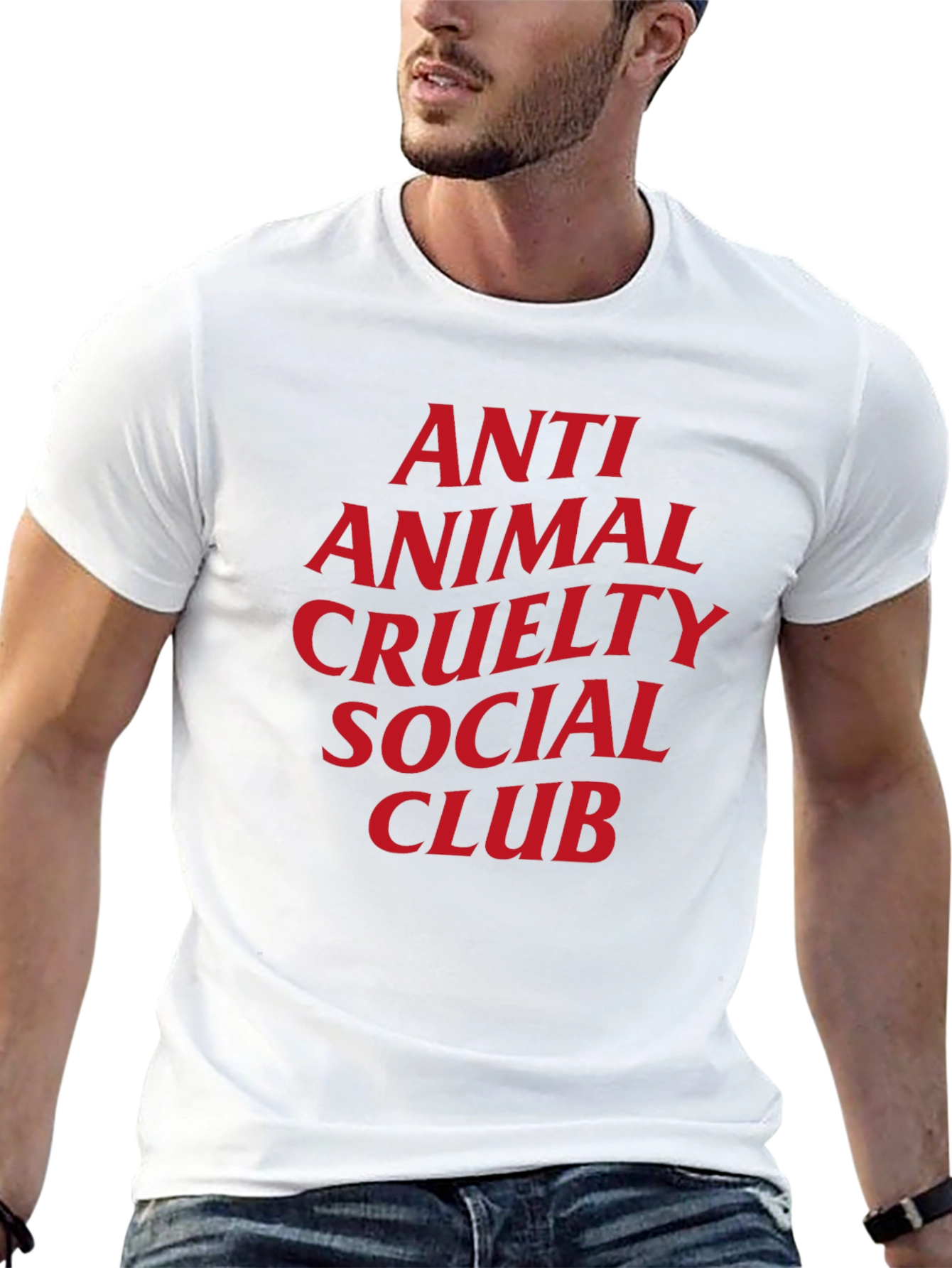 Anti Animal Cruelty Graphic Tee - Social Club