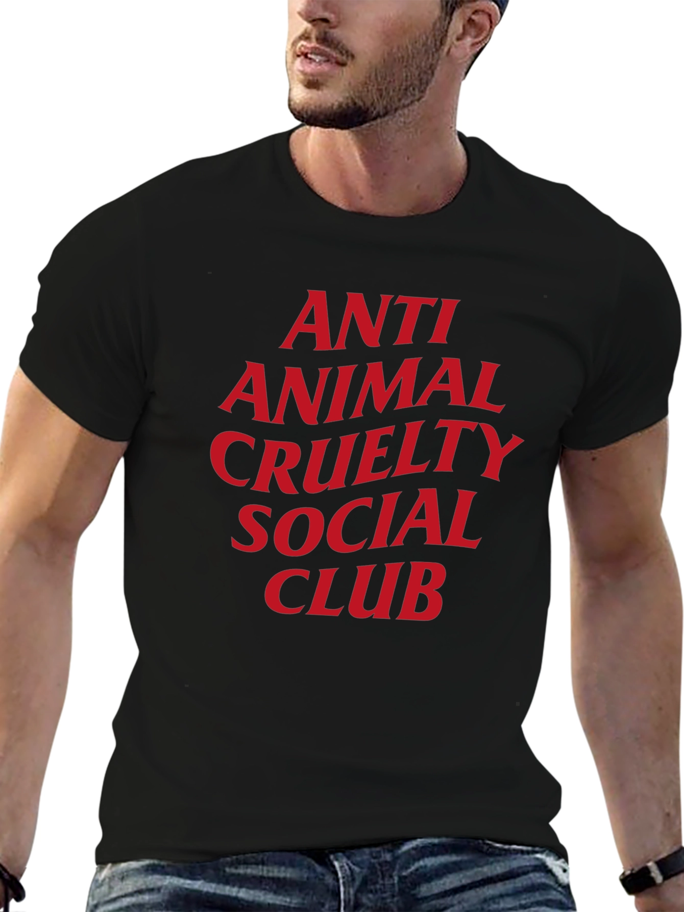 Anti Animal Cruelty Graphic Tee - Social Club