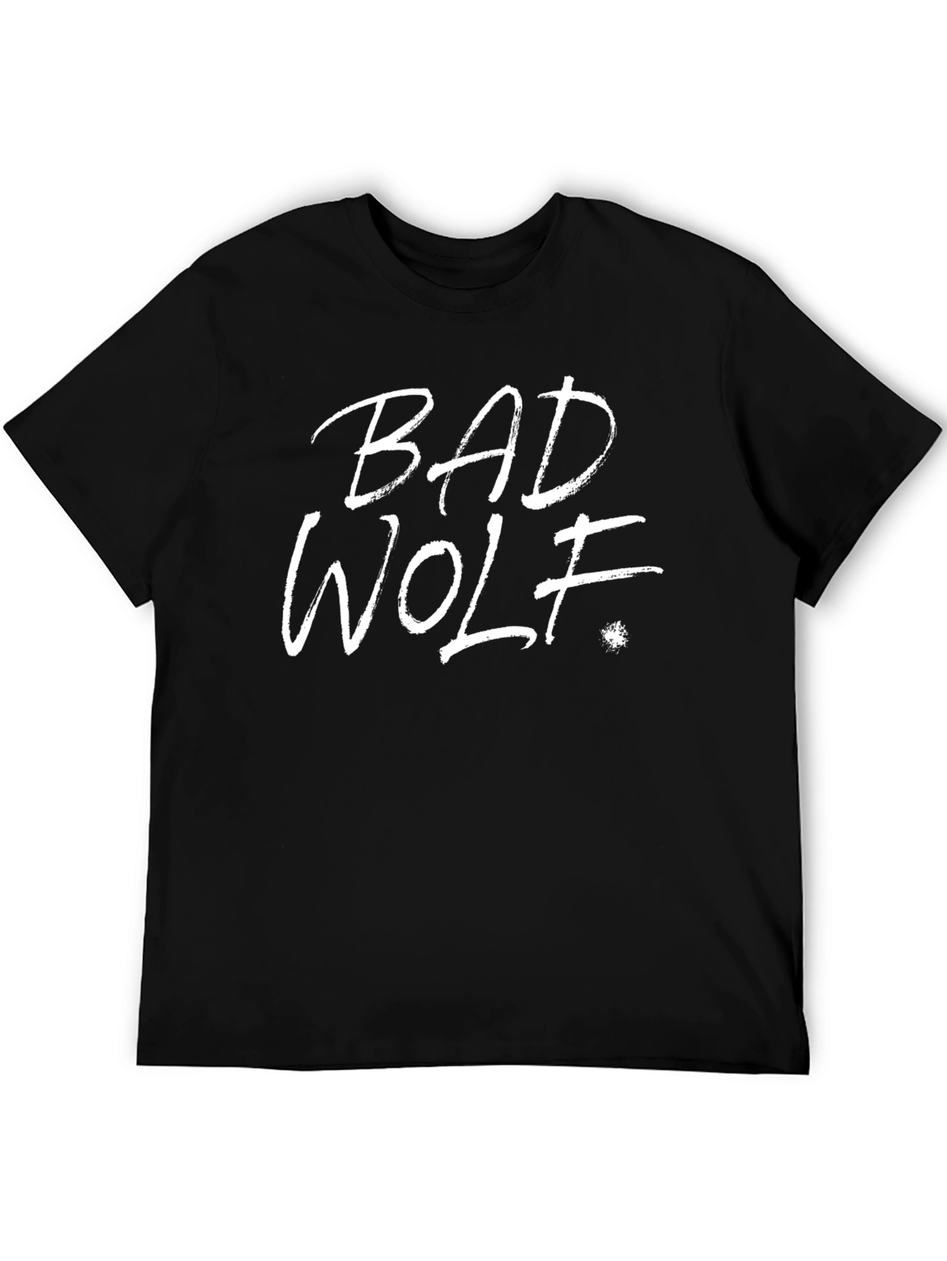 Bad Wolf Graphic T-Shirt - Stylish Crew Neck Tee