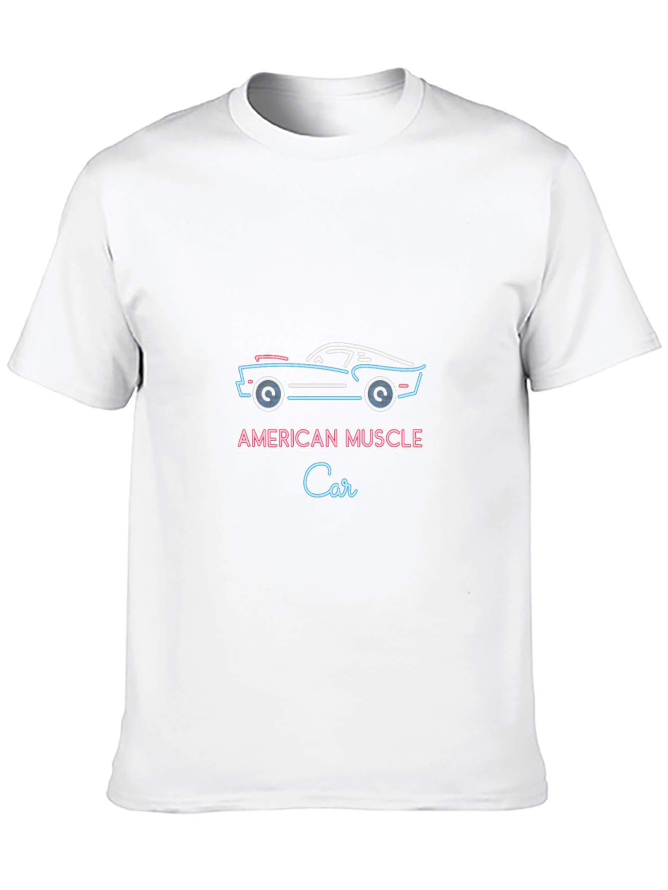 American Muscle Car Graphic Tee - Black