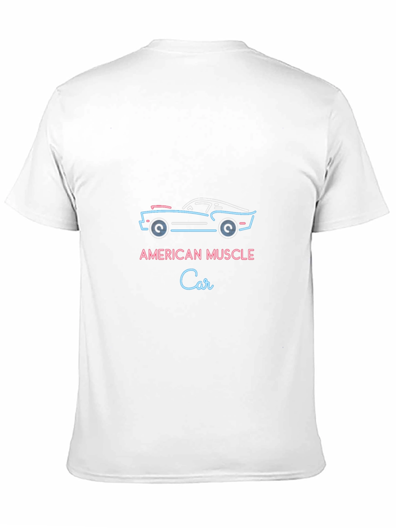 American Muscle Car Graphic Tee - Black