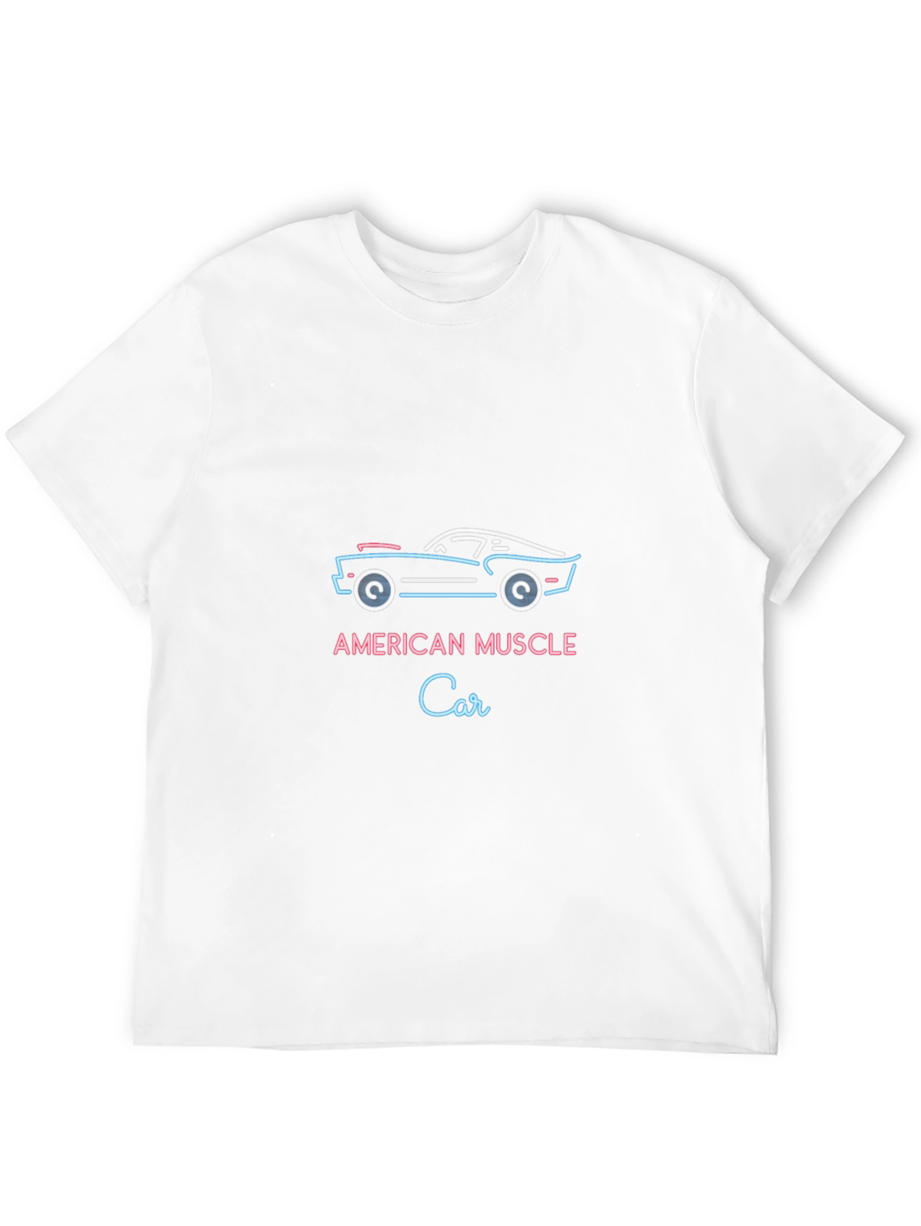 American Muscle Car Graphic Tee - Black