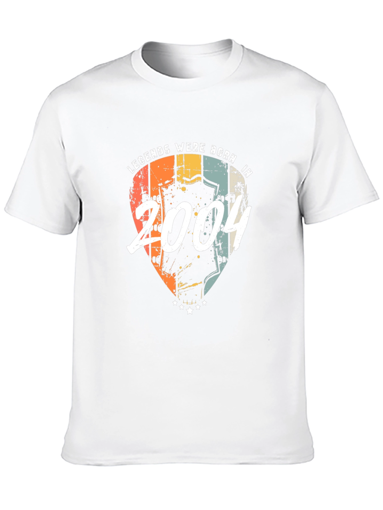 Legends Born in 2004 Black Graphic Tee