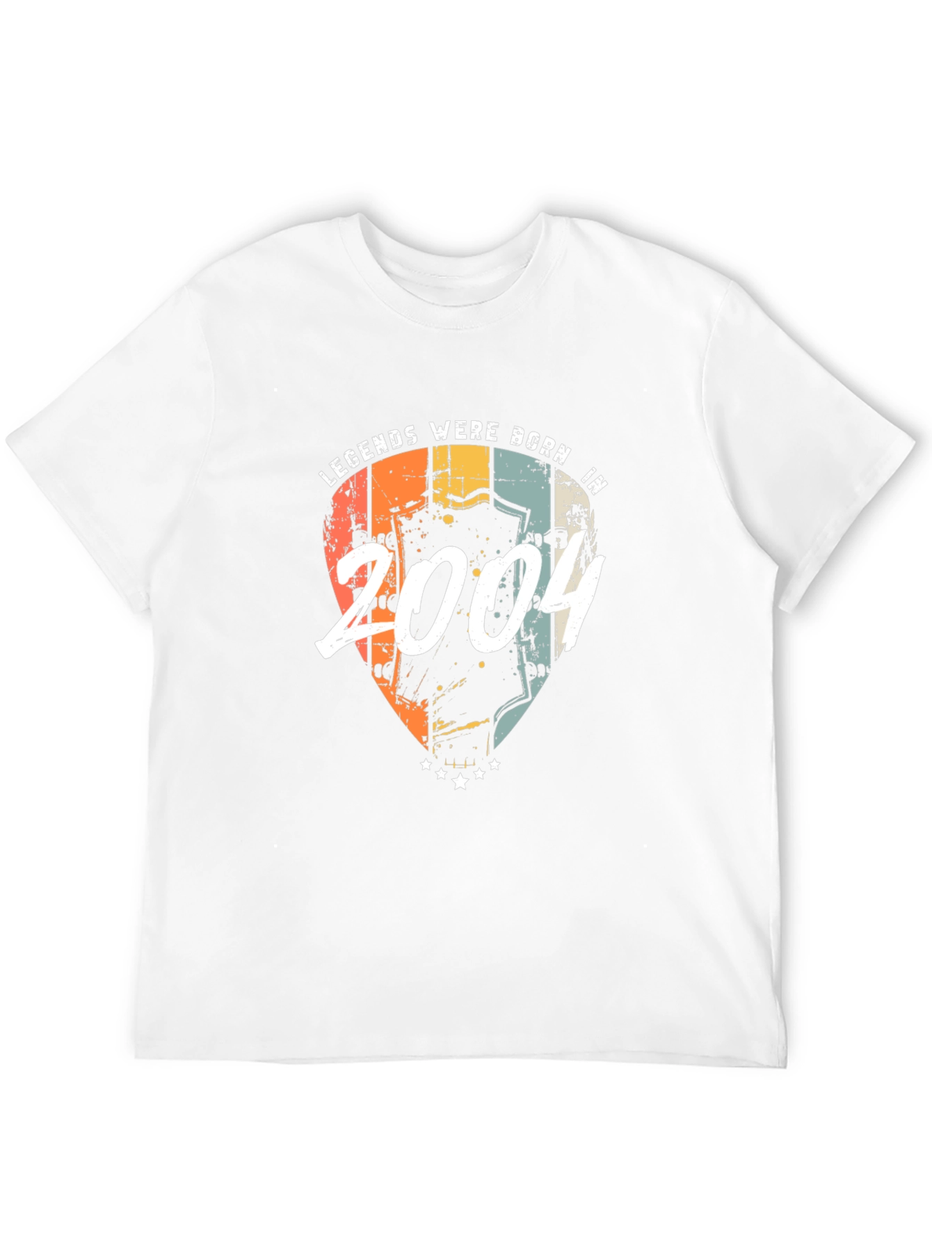 Legends Born in 2004 Black Graphic Tee