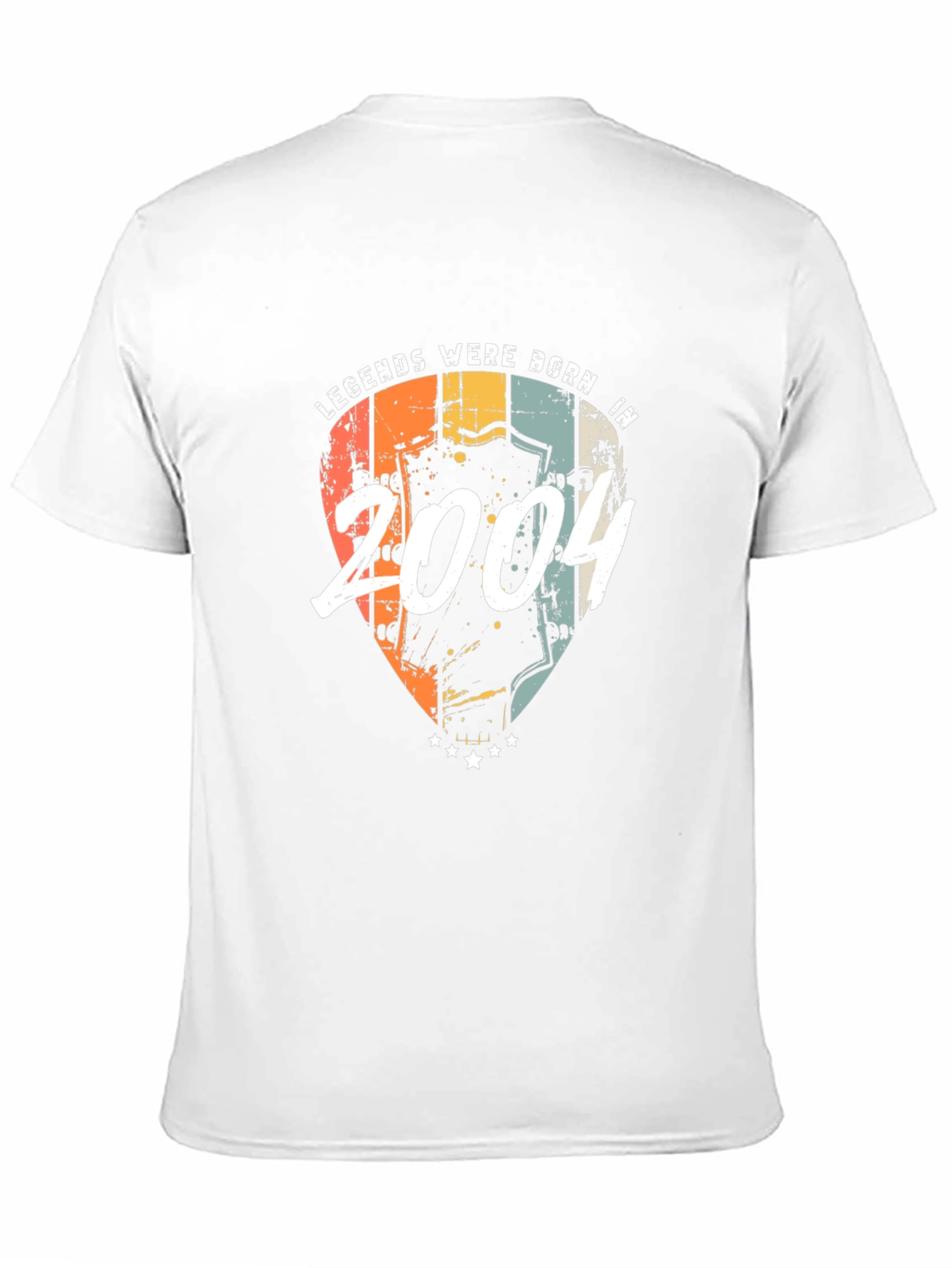 Legends Born in 2004 Black Graphic Tee